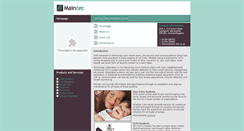 Desktop Screenshot of main-tec.com
